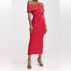 🎄NWT Rebecca Vallance Tiamo Knit Midi Dress